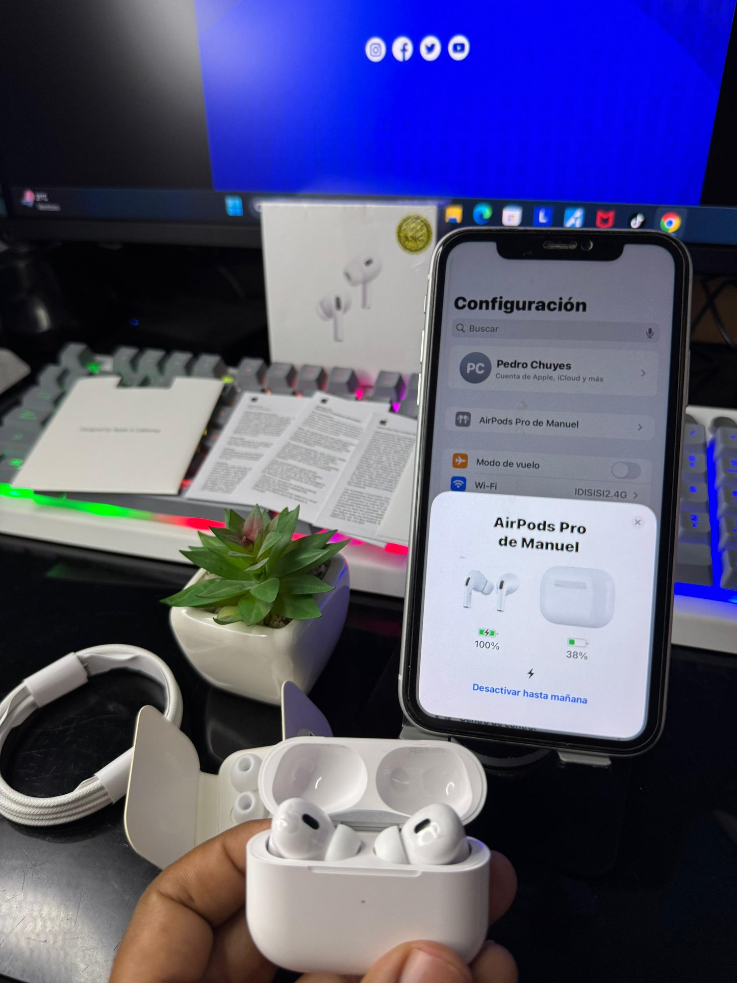 AirPods Pro 2ª Generación: Sonido Premium, Sin Distracciones